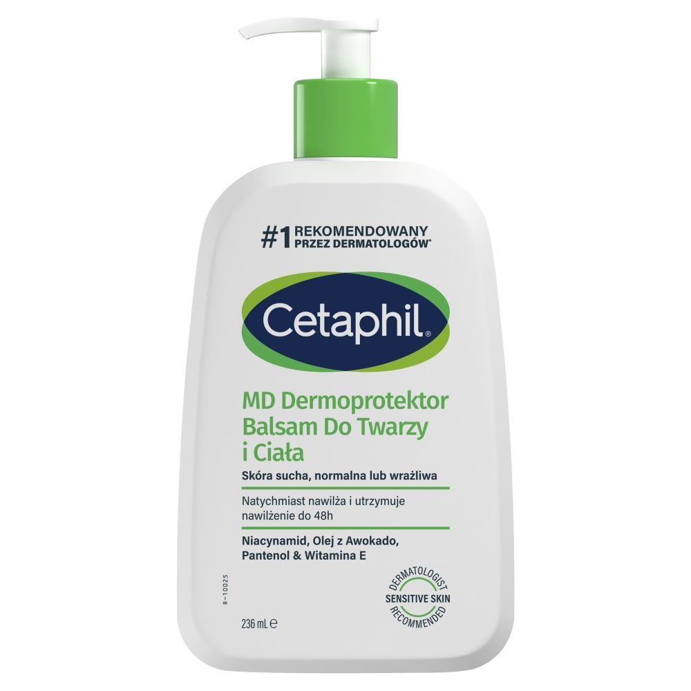 Cetaphil MD Dermoprotektor, balsam nawilżający do twarzy i ciała, 236 ml