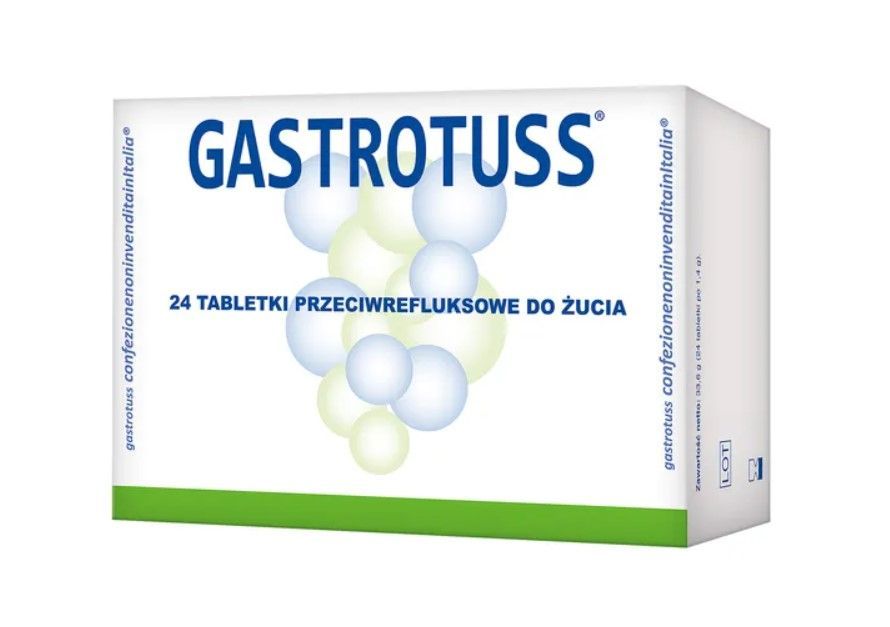 Gastrotuss, tabl.do zucia, 24 szt