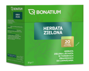 Bonatium Herbata zielona, 20 sztuk
