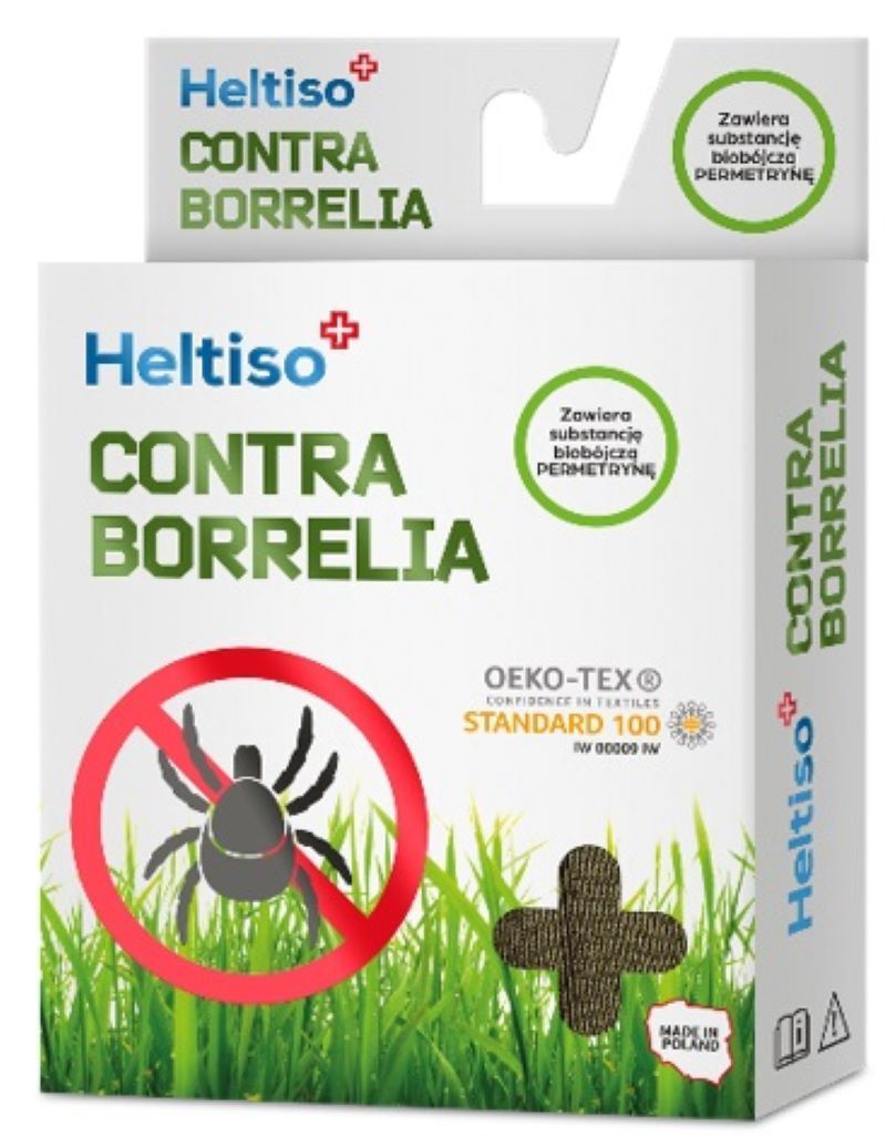 Heltiso Contra Borrelia sztulpeny dziecięce rozmiar 92/128