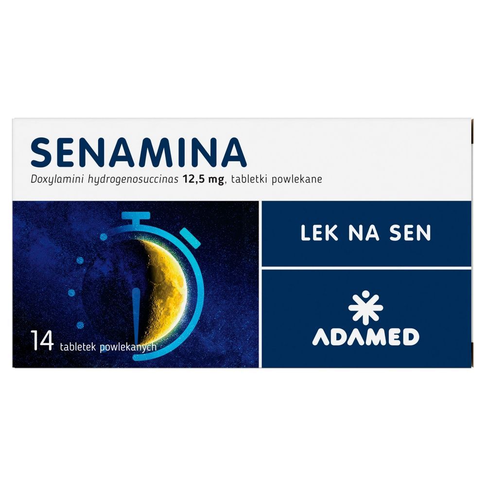 Senamina, 12,5 mg, tabletki powlekane, 14 szt.