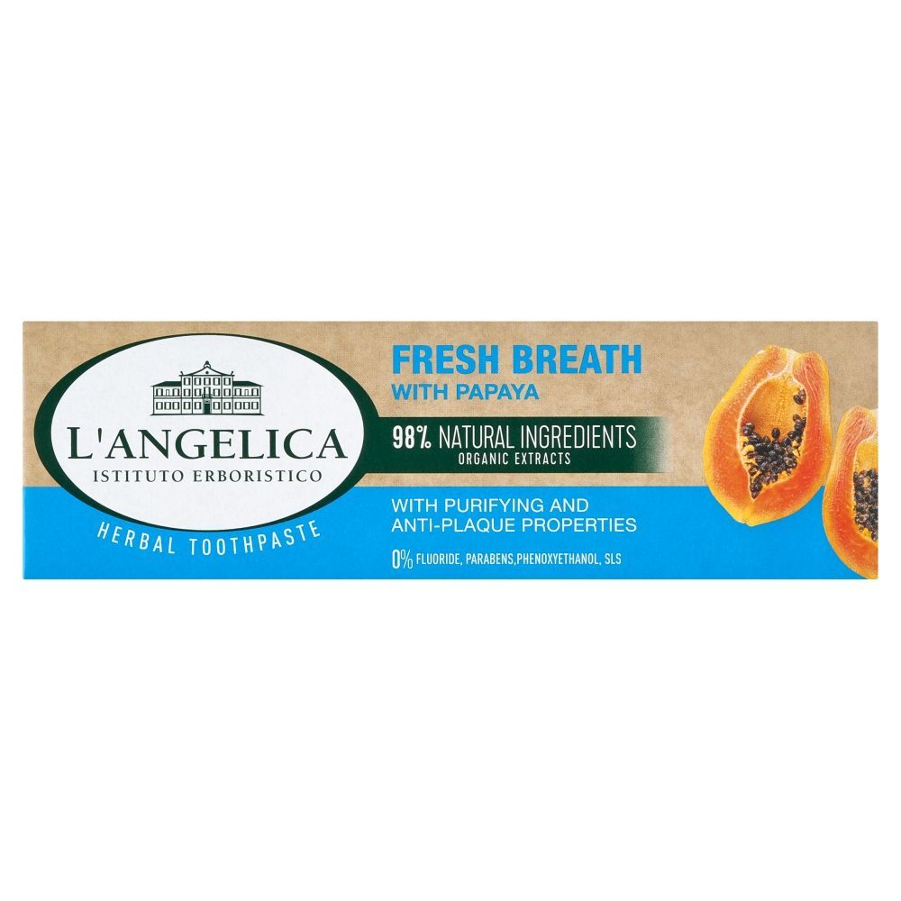 L`Angelica Swiezy Oddech, pasta do zebow, z papaja, 75 ml