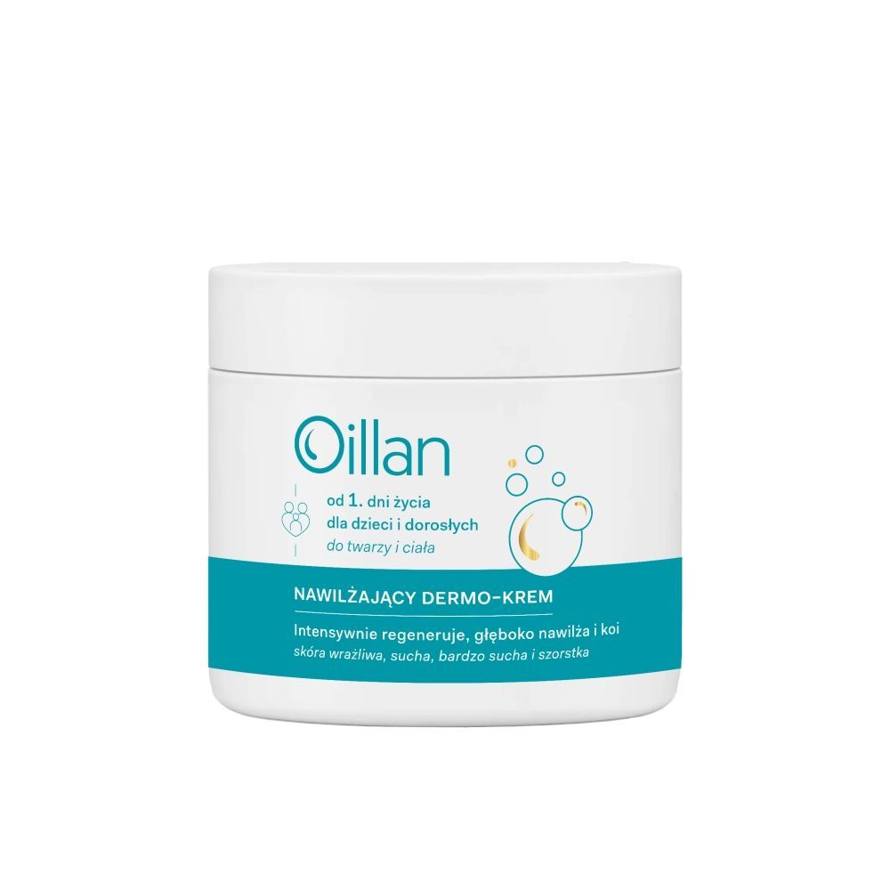 Oillan, Nawilżający Dermo-krem, 500 ml