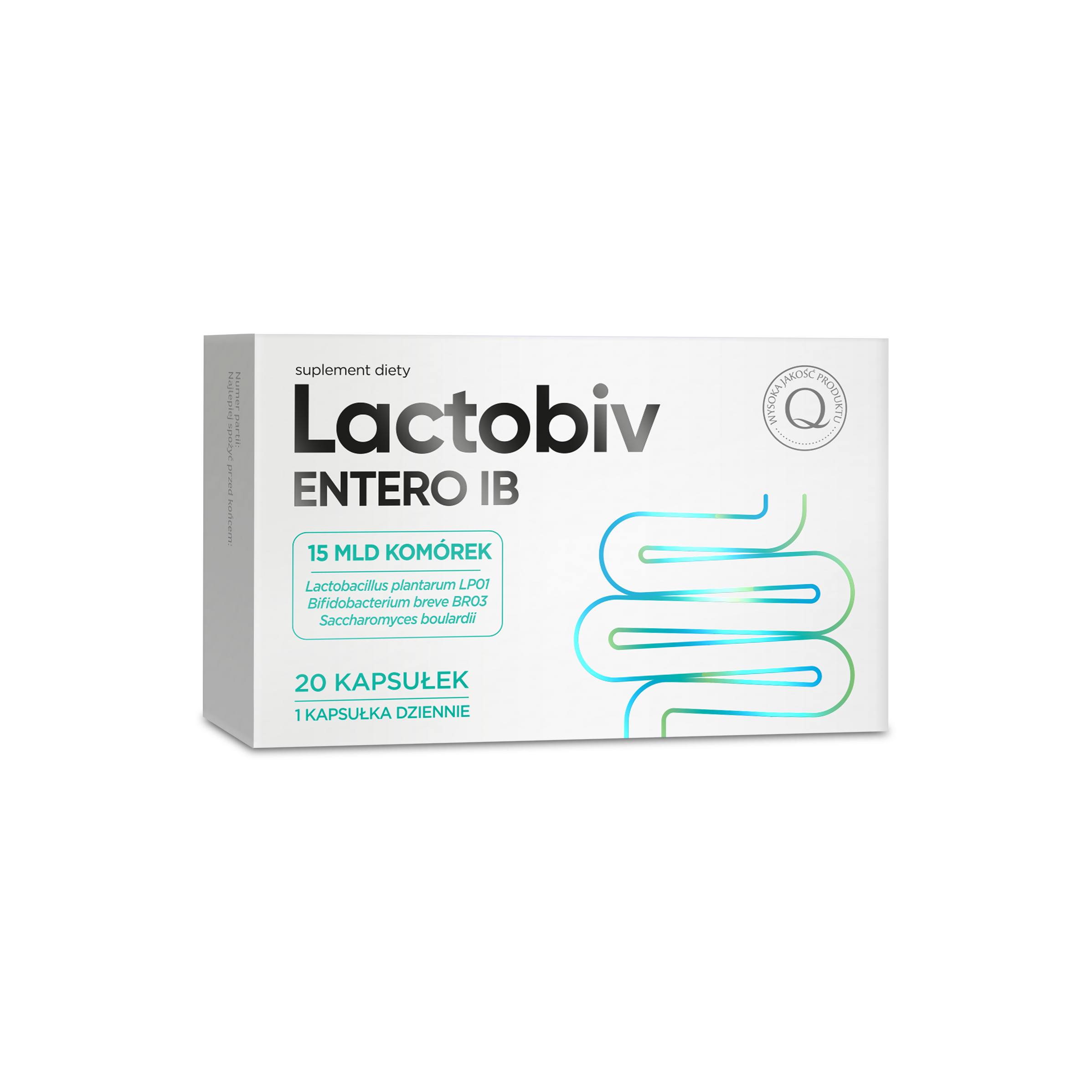 Lactobiv Entero IB, kapsułki, 20 sztuk