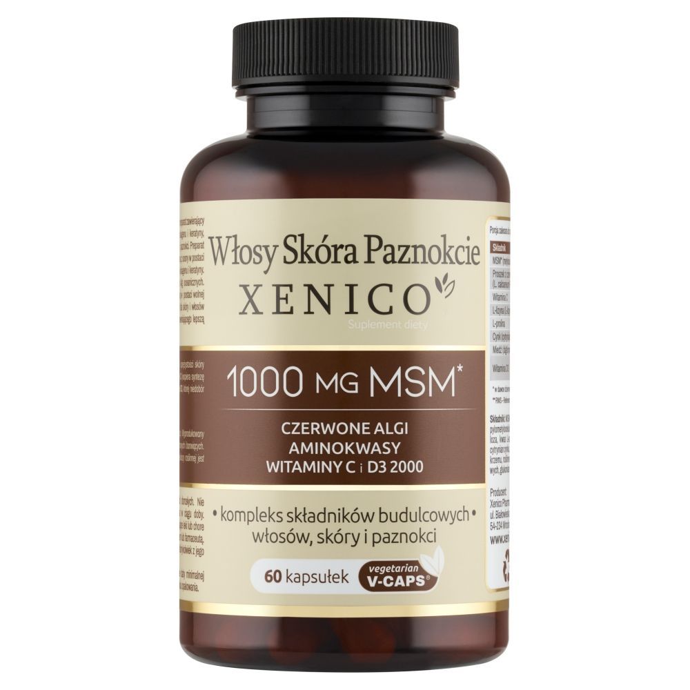 Wlosy Skora Paznokcie Xenico, kaps., 60 szt