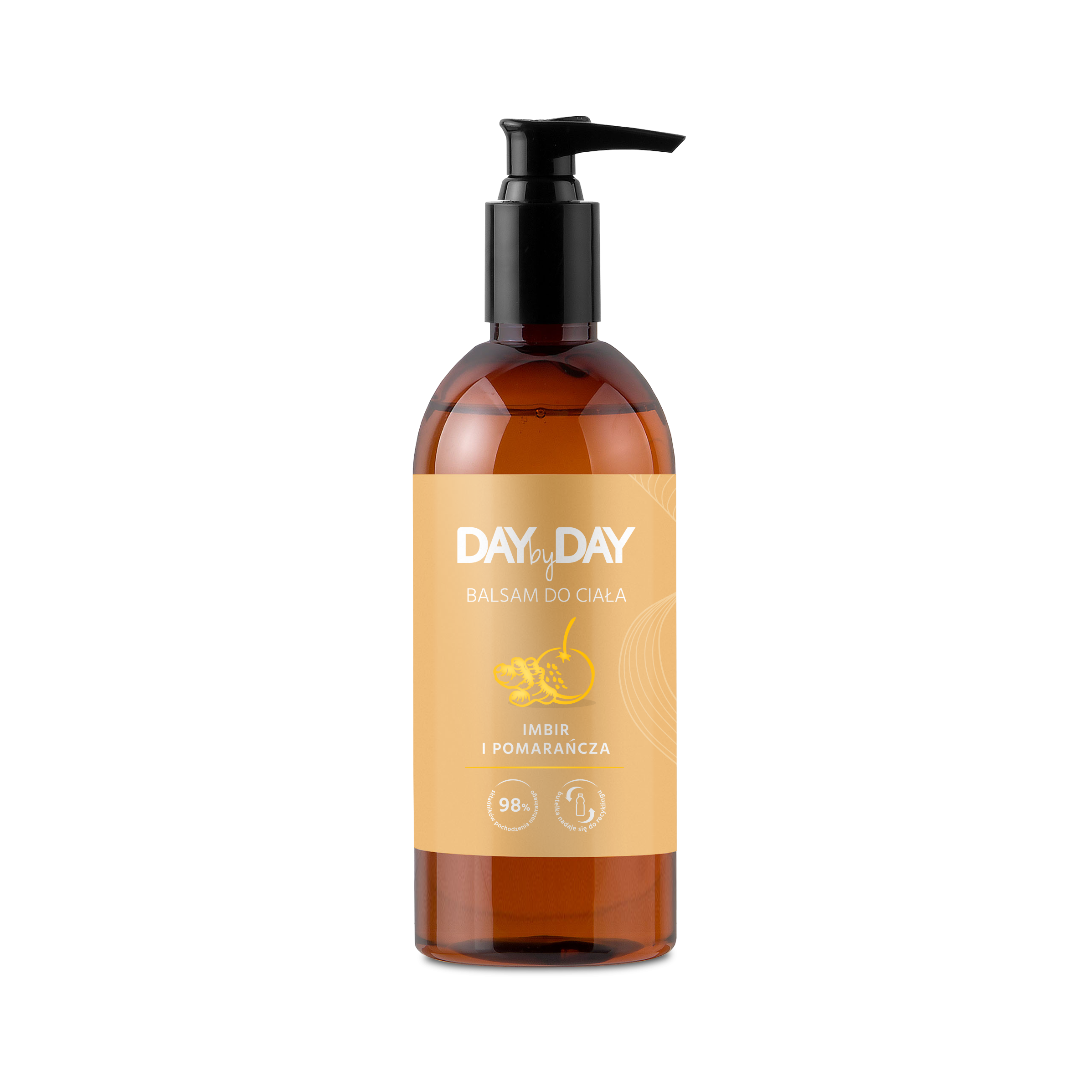 DAY by DAY balsam do ciała, imbir i pomarańcza, 400 ml