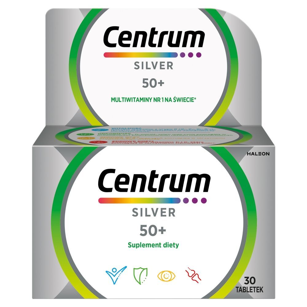 Centrum Silver 50+, tabl., (Haleon), 30 szt