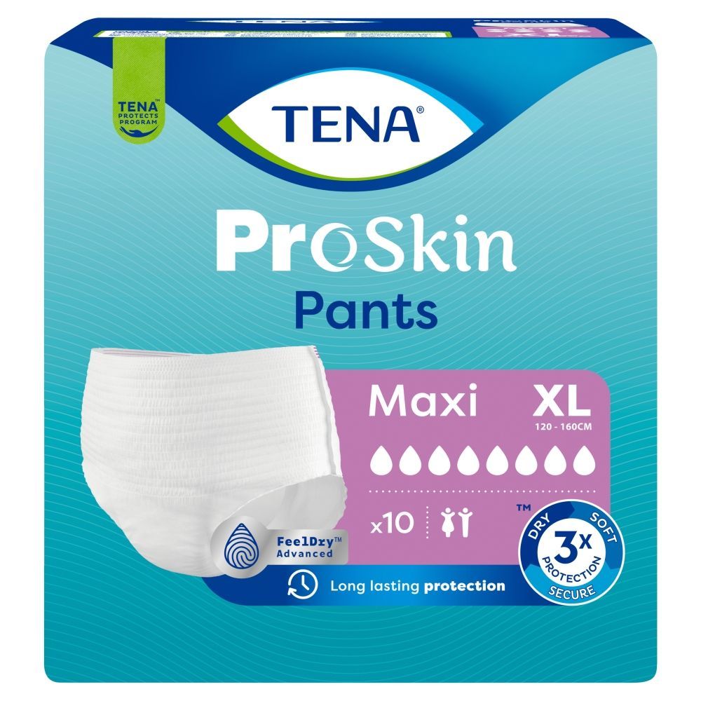 Tena Pants ProSkin Maxi,majtki, chlonne,XL,10 szt(794764)