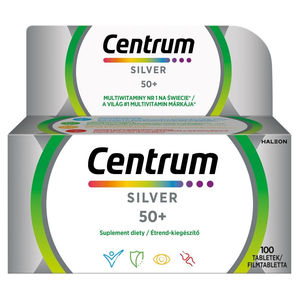 Centrum Silver 50+, tabl., (Haleon),100 szt