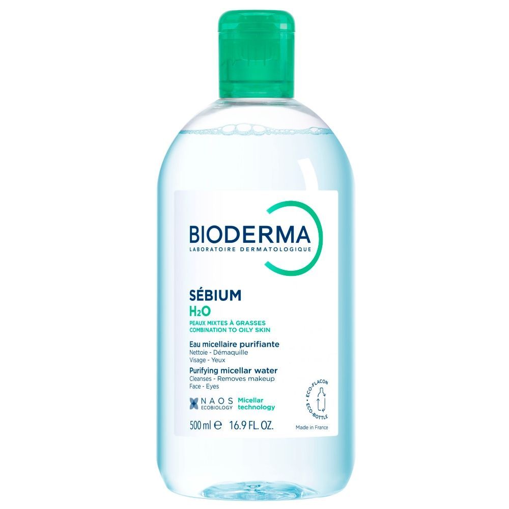 Bioderma Sebium H2O, woda micel.,antybakt.,oczysz.,500ml