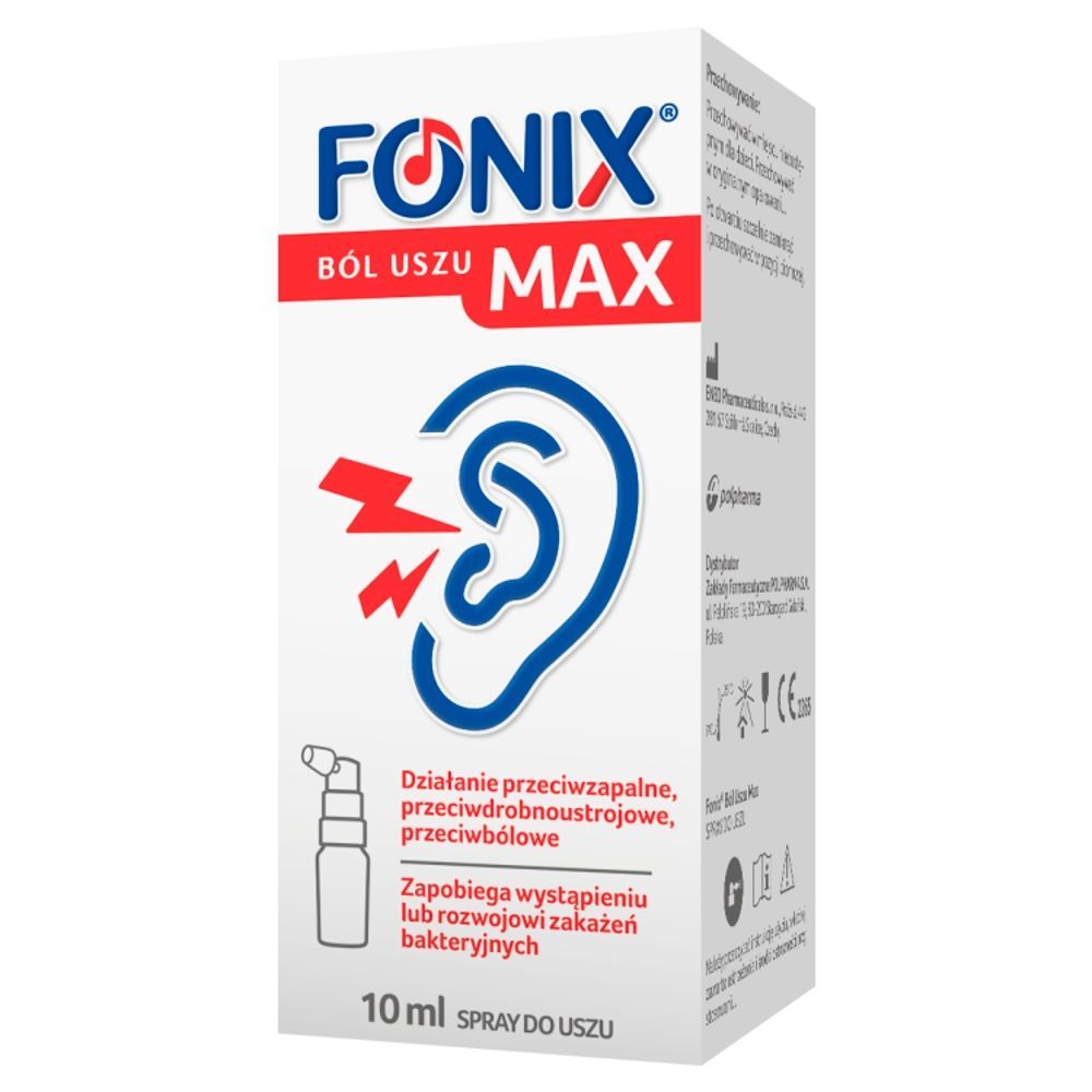 Fonix B&oacute;l Uszu Max, spray, 10 ml