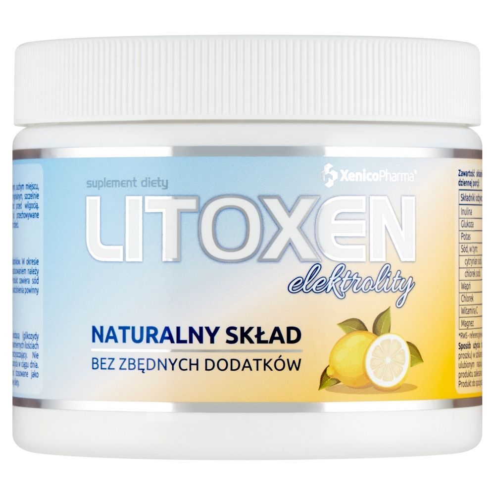 Litoxen elektrolity (cytrus), proszek, 232,5 g (30 porcji)