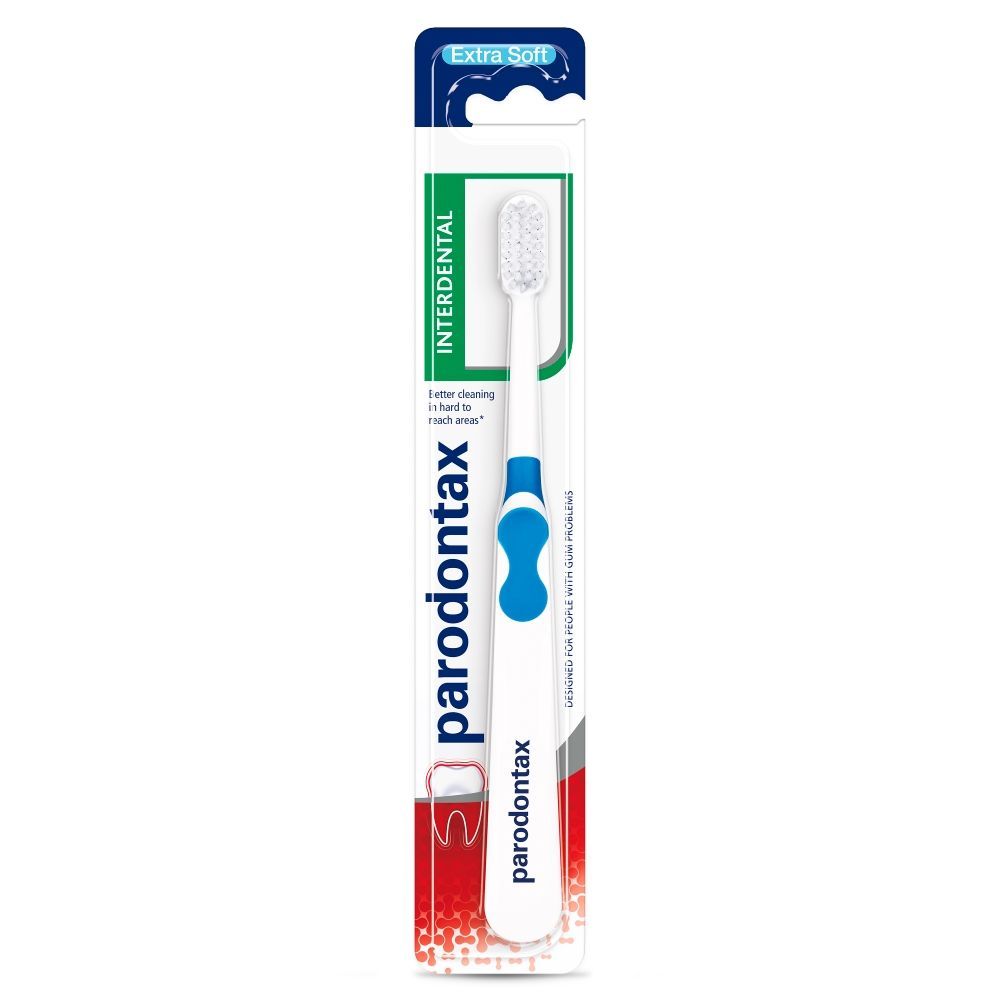 Parodontax Interdental, szczoteczka do zęb&oacute;w, extra soft, 1 szt.