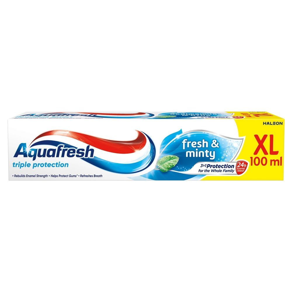 Aquafresh Fresh & Minty Triple Protection, pasta do zęb&oacute;w, 100 ml