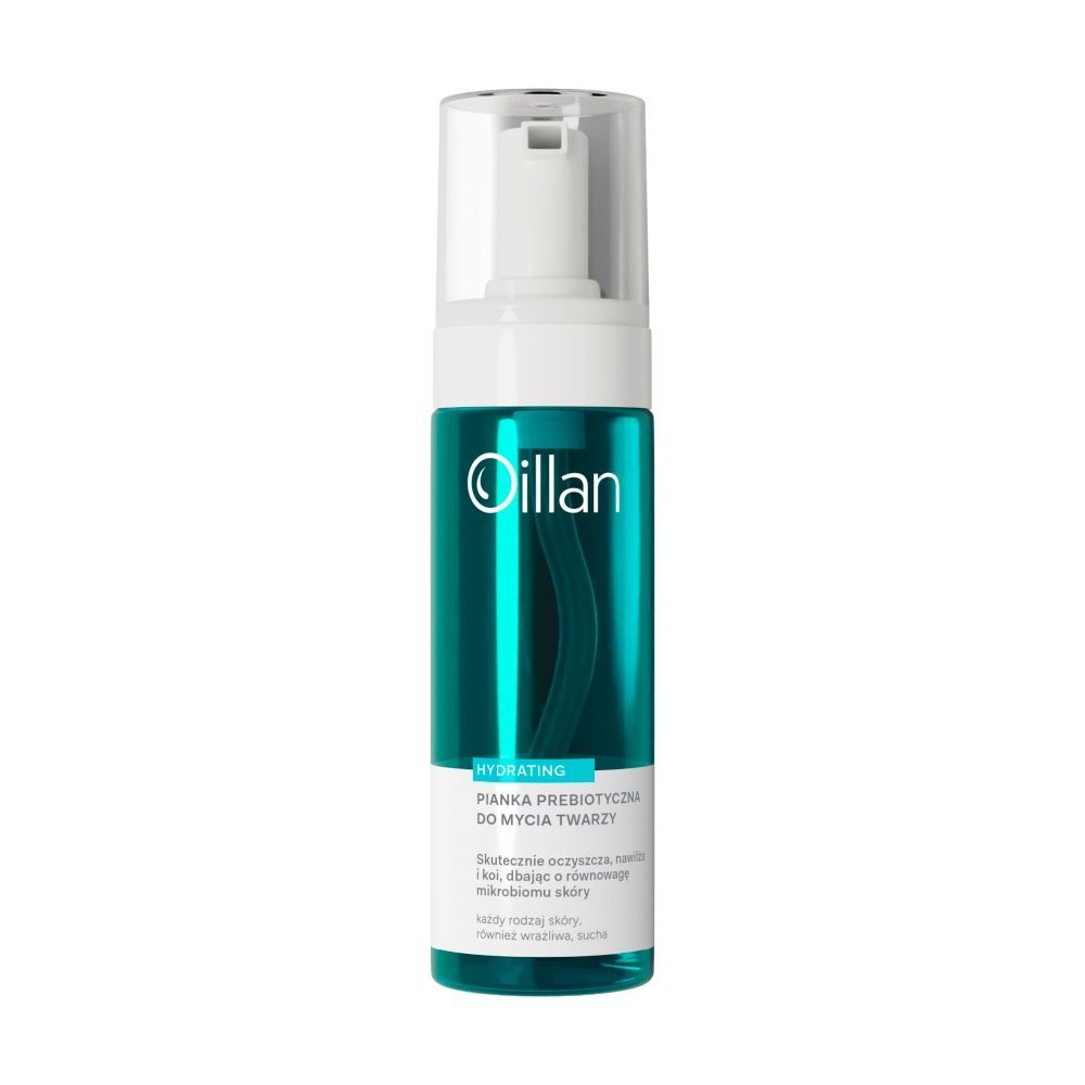 Oillan Hydrating, pianka, do mycia twarzy,prebiotyczna,150ml