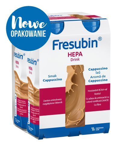 Fresubin Hepa Drink o sm.cappuccino, plyn, 200 ml, 4but.