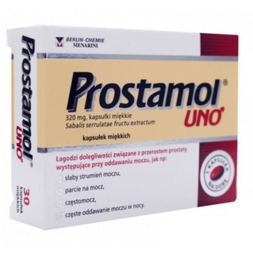 PROSTAMOL UNO; 320 mg, kapsułki miękkie, 30 szt.
