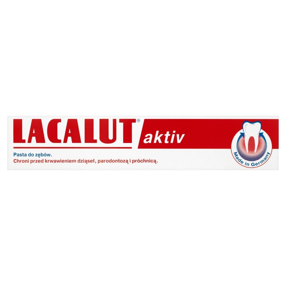 Lacalut aktiv, pasta do zęb&oacute;w, 75 ml