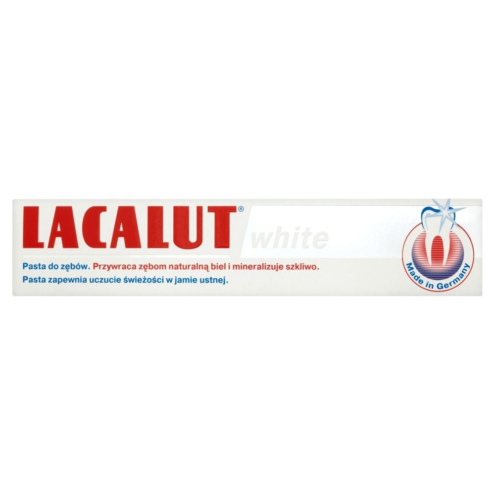 Lacalut white, pasta do zęb&oacute;w, 75 ml