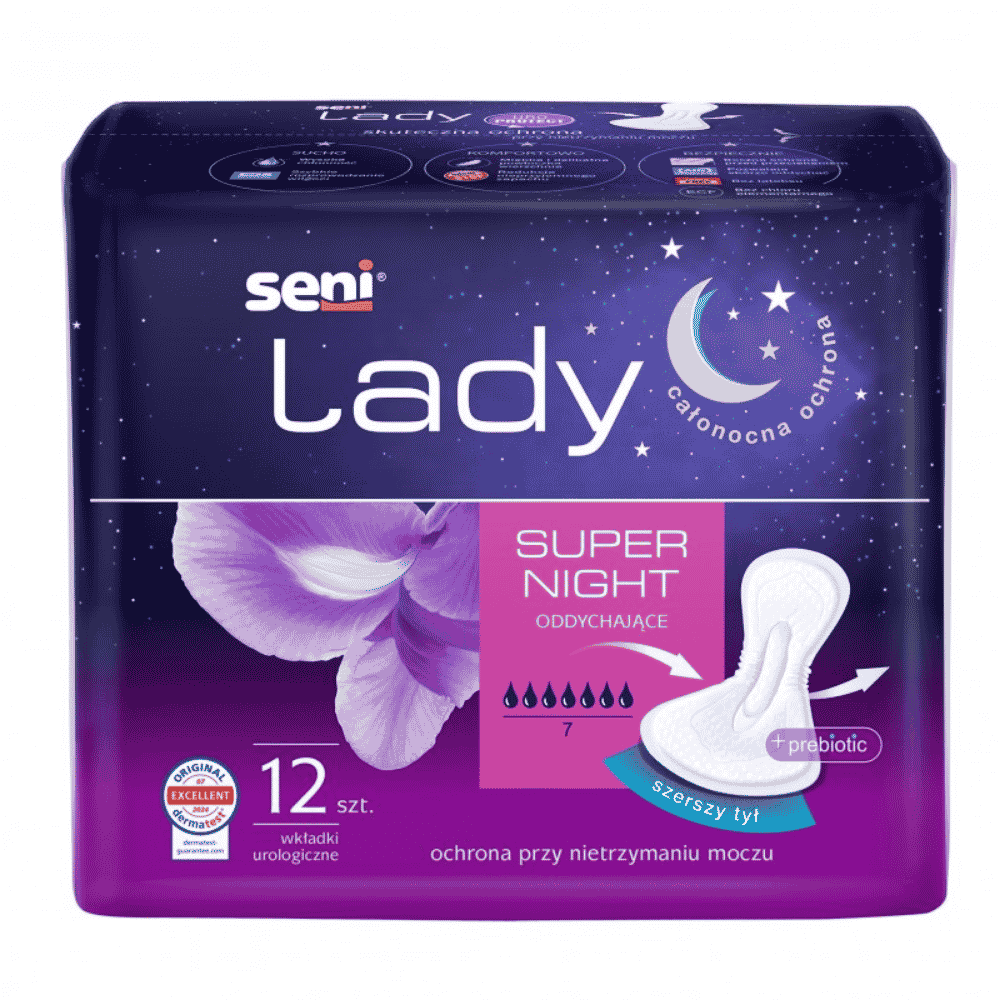 Seni Lady super Night, wk?ad., urolog., 12 szt