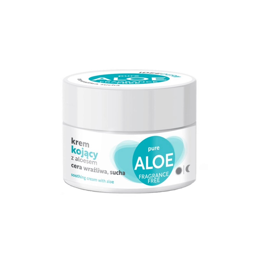 Idee Derm, krem, kojący, z aloesem, 50 ml