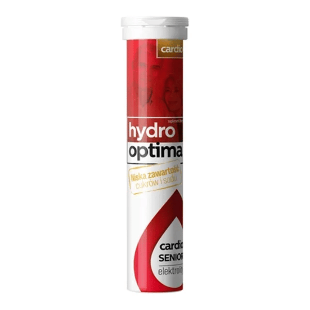 Hydrooptima Senior Cardio, tabletki musujące, 20 szt.