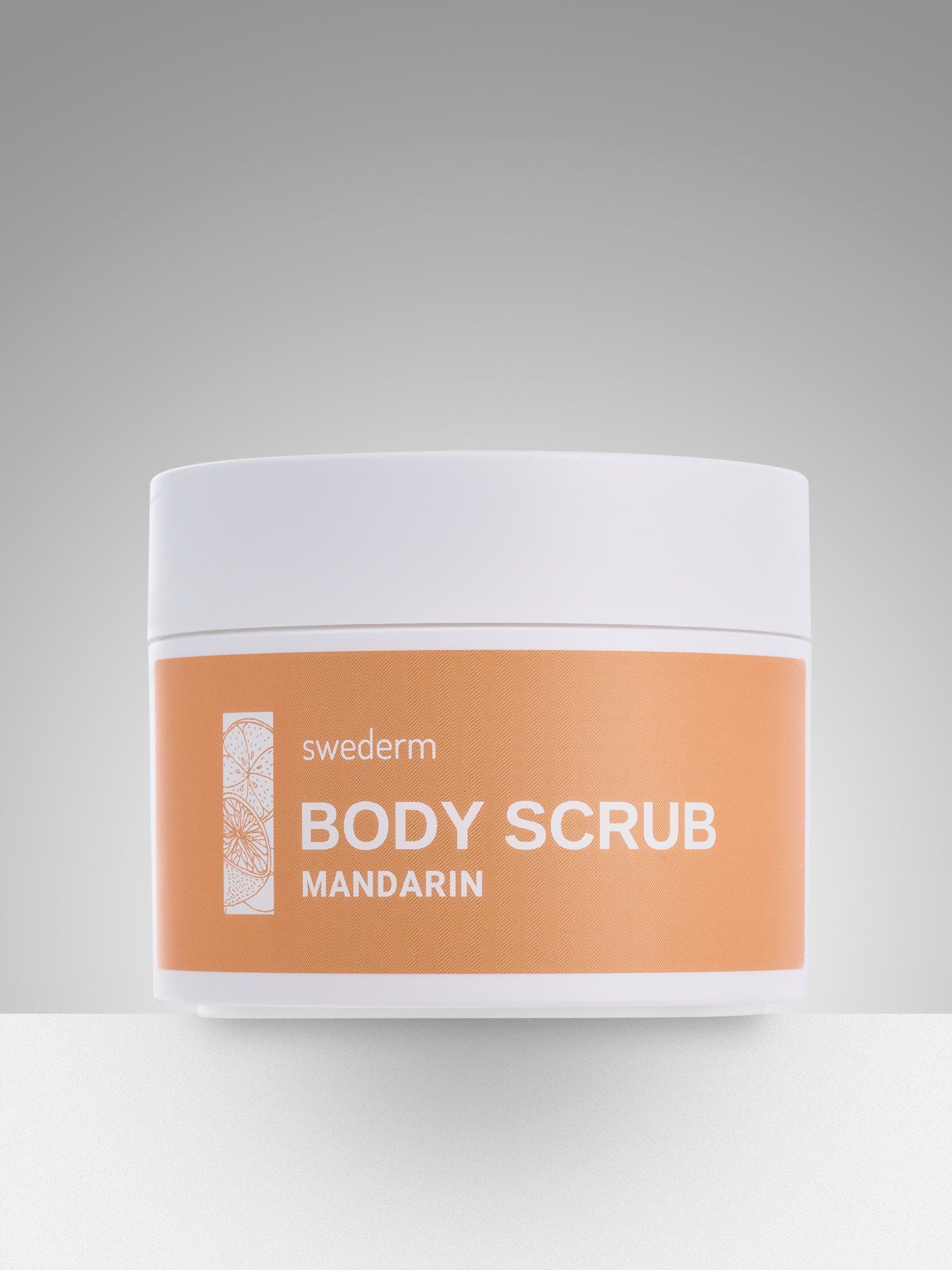 Swederm Body Scrub, peeling,cukr-solny,zap. mandarynki,275g