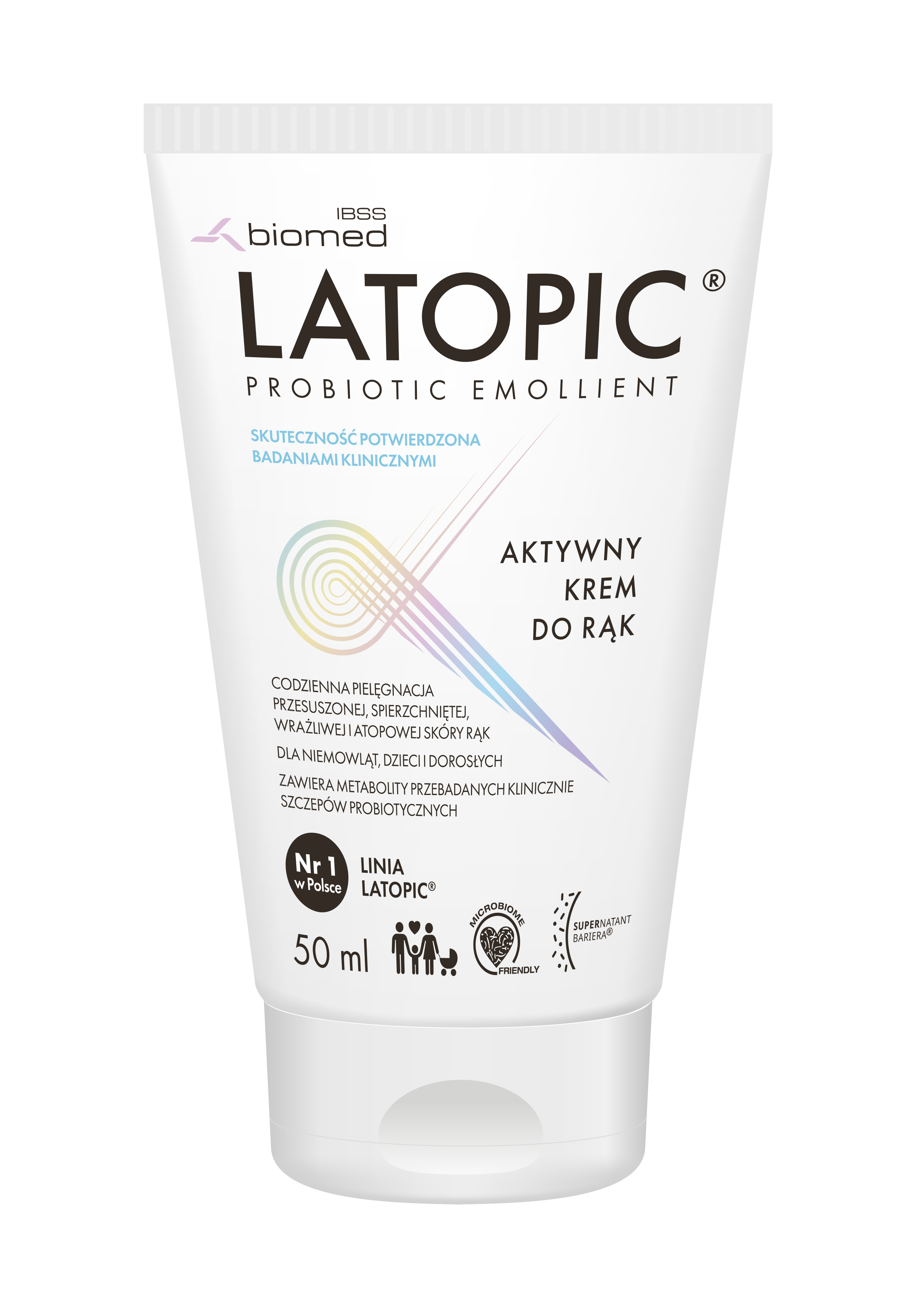 Latopic, aktywny krem do rąk, 50 ml