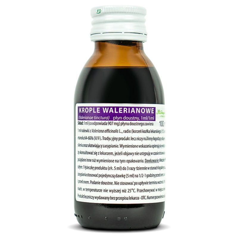 Krople walerianowe, (H.Kr.),100 ml