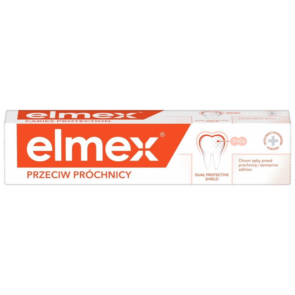 Elmex, przeciw pr&oacute;chnicy z aminofluorkiem, pasta do zęb&oacute;w, 75 ml