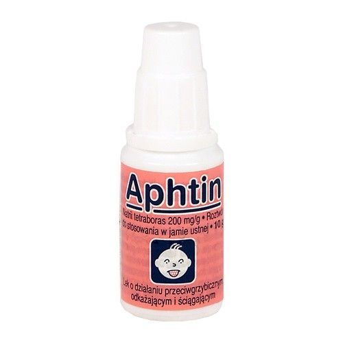 Aphtin, 200 mg/g, roztw&oacute;r do stosowania w jamie ustnej, 10 g