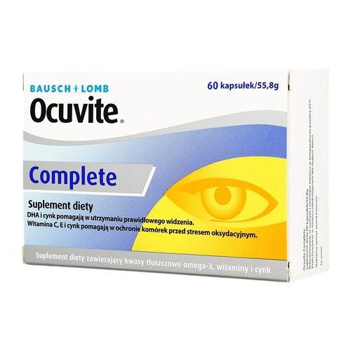 Ocuvite Complete, kapsułki, 60 szt.