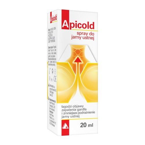 Apicold, spray do jamy ustnej, 20 ml