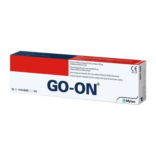 GO-ON, 25 mg/2,5 ml, roztw&oacute;r do wstrzykiwań, 1 ampułko-strzykawka
