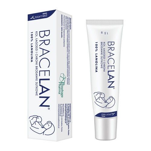 Bracelan, maść na brodawki sutkowe, 15 g