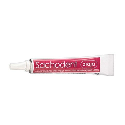 Sachodent, 87,1 mg/g, żel do stosowania w jamie ustnej, 10 g produktu