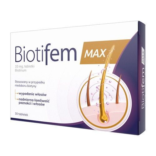 Biotifem MAX, 10 mg, tabletki, 30 sztuk