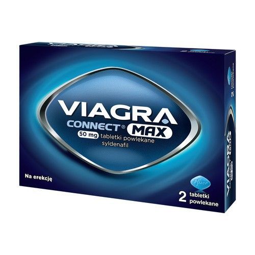 VIAGRA CONNECT MAX, 50 mg, tabletki powlekane, 2 sztuki