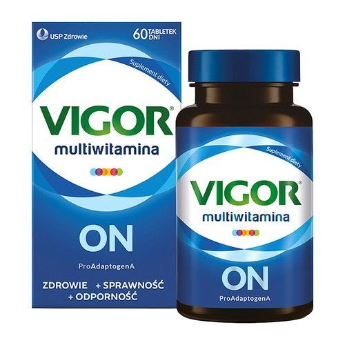 Vigor multiwitamina ON zestaw witamin i minerał&oacute;w z ashwagandhą, tabletki, 60 szt.