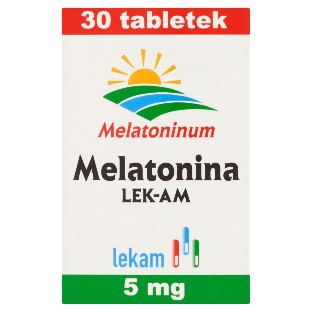 Melatonina LEK-AM, 5 mg, tabletki, 30 szt.
