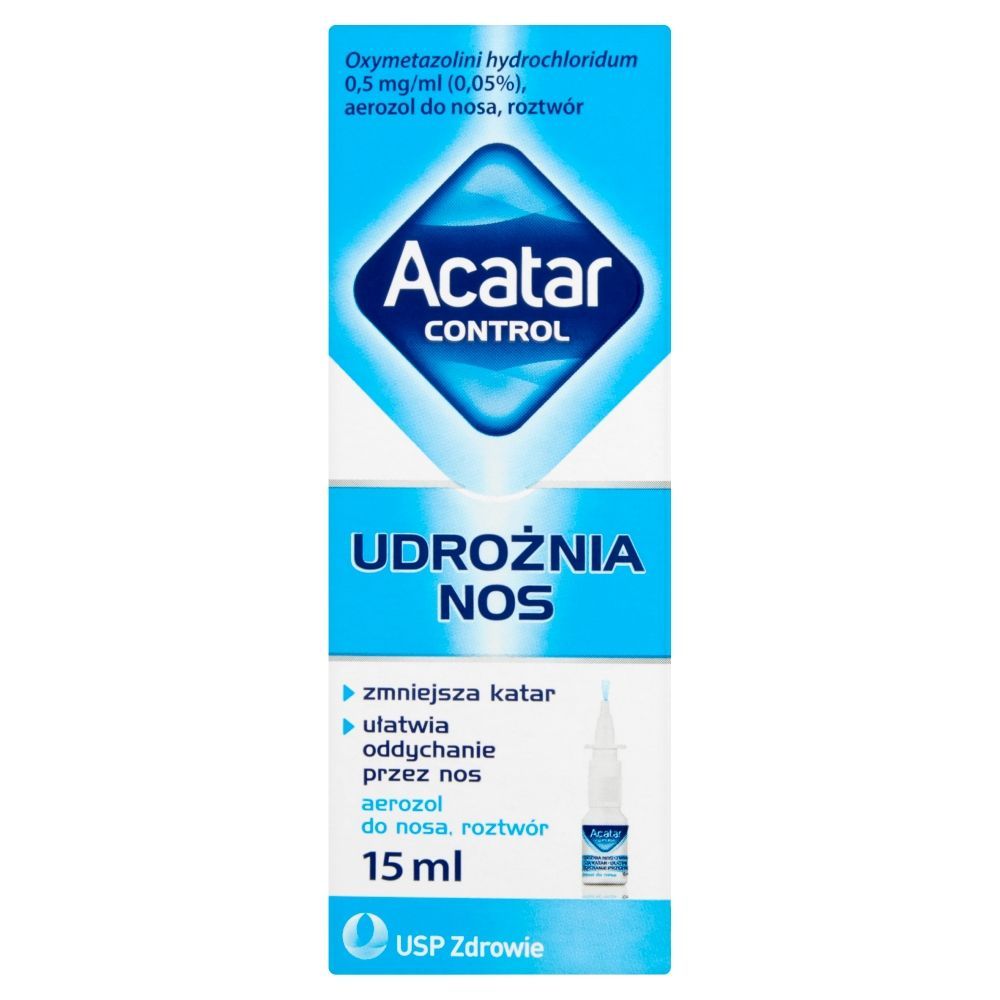 Acatar Control 0,5 mg/ml (0,05%), aerozol do nosa, roztw&oacute;r, 15 ml