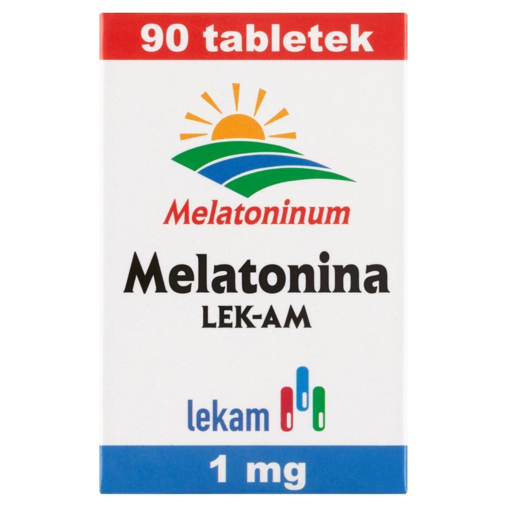 Melatonina LEK-AM, tabletki, 1 mg, (Lek-AM), 90 szt.