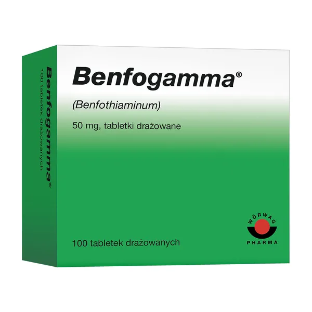 Benfogamma, 50 mg, 100 tabletek