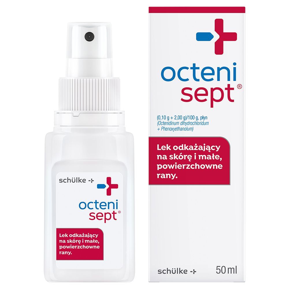 Octenisept, płyn na sk&oacute;rę, 50 ml (atomizer)