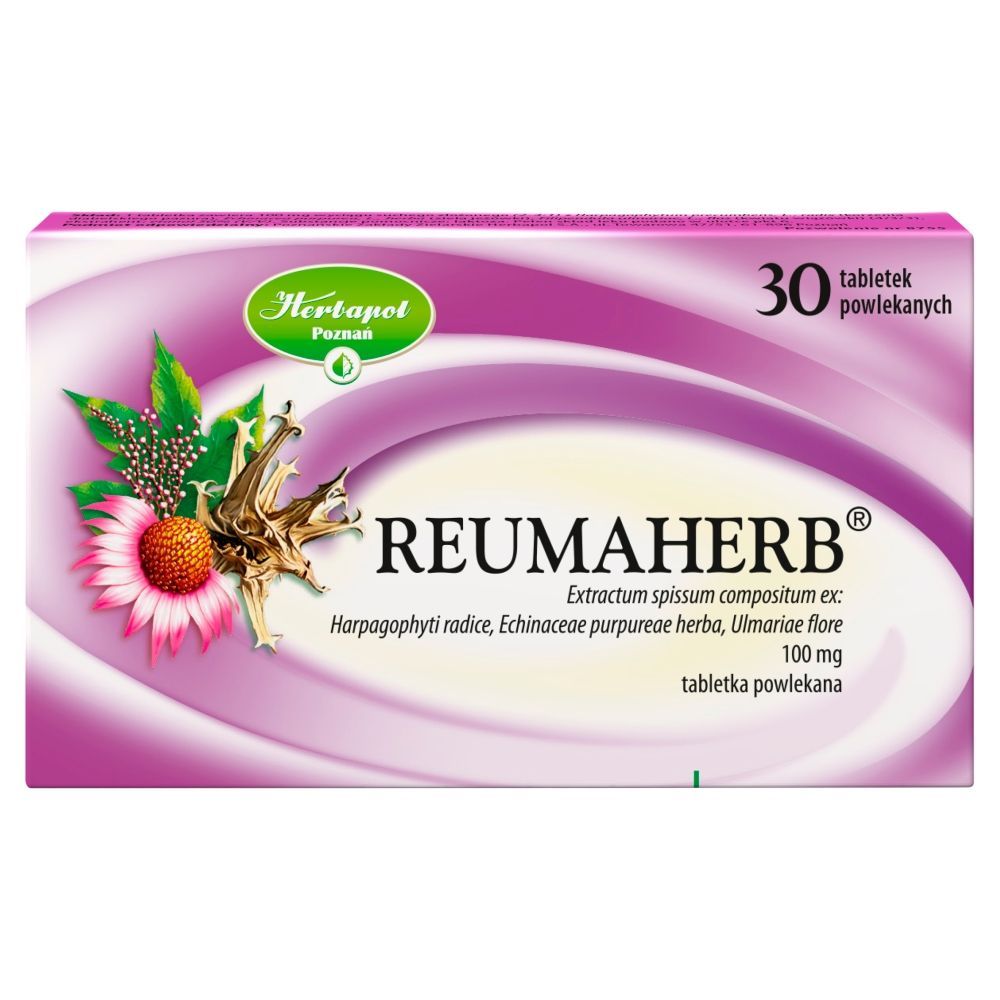 Reumaherb, 100 mg, tabletka powlekana, 30 sztuk