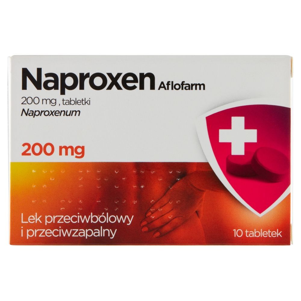 Naproxen Aflofarm, 200 mg, tabletki, 10 szt.