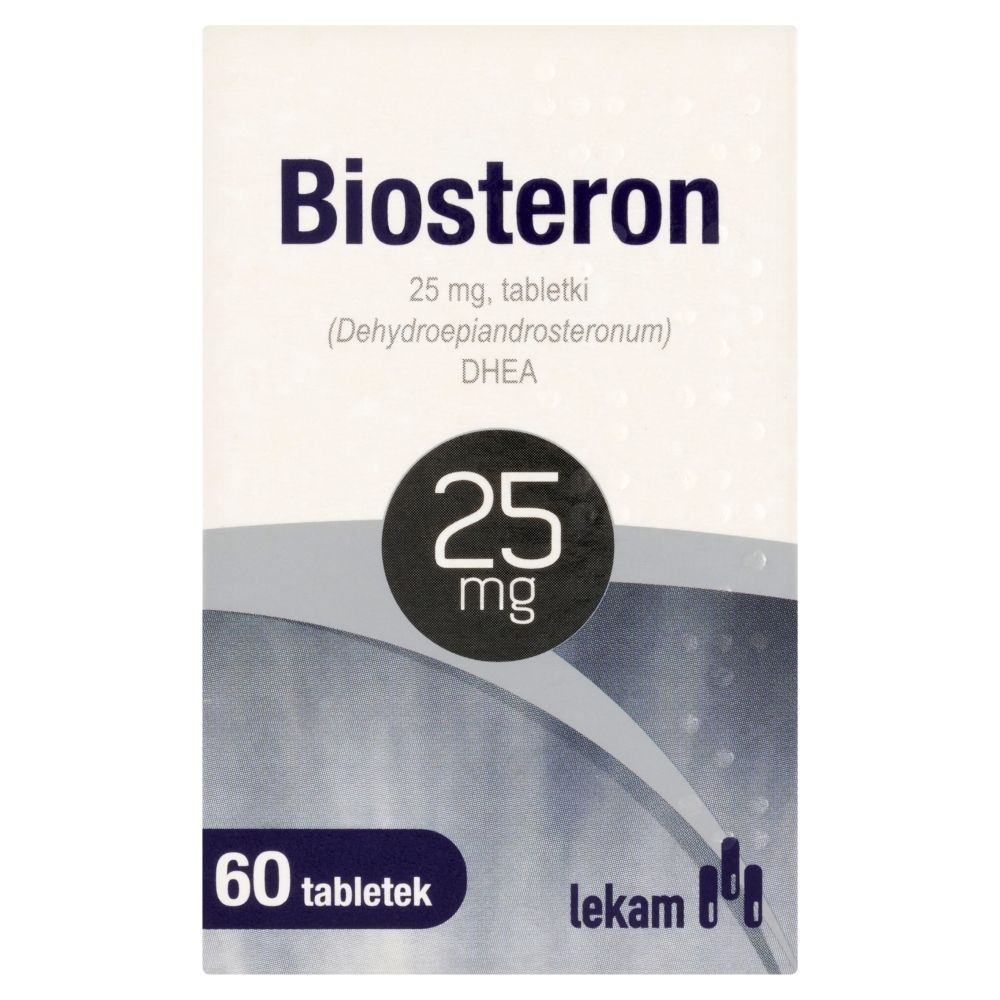 Biosteron, 25 mg, tabletki, 60 sztuk