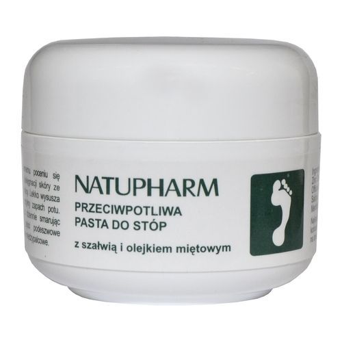 Natu-Pharm, przeciwpotliwa pasta do st&oacute;p, 50 g