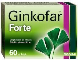 Ginkofar forte, 80 mg, tabletki powlekane, 60 szt.