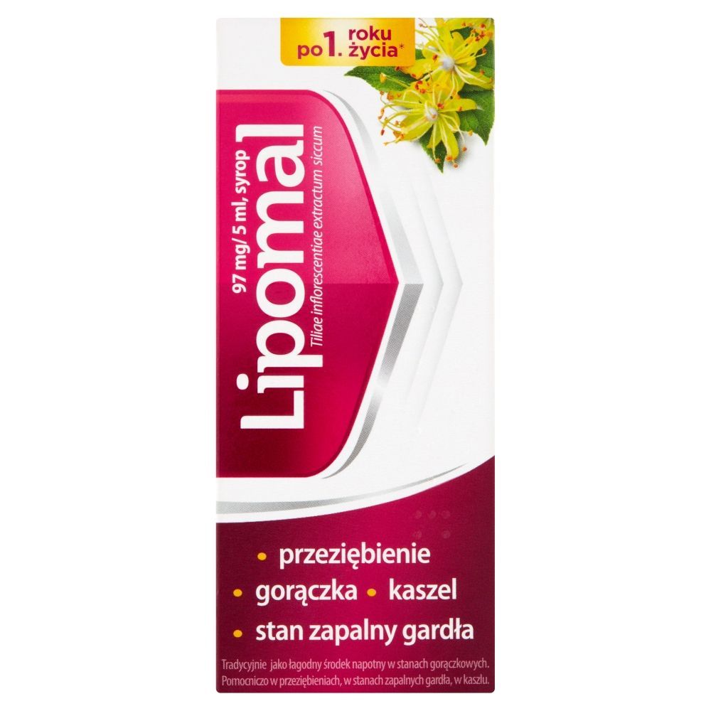 Lipomal, syrop, 97 mg/5 ml, syrop, 125 g produktu